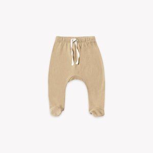 SET: Quincy Mae Footed Pant + Shirt